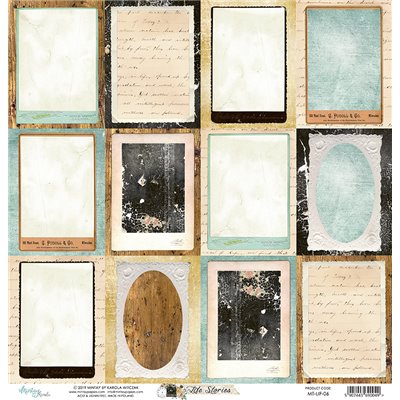 6 x 6  Paper Pad - Life Stories