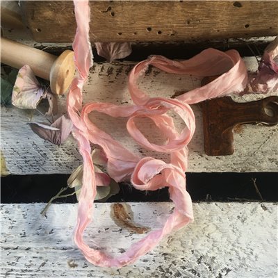 Old Fashion satin ribbon - english pink/angol pink