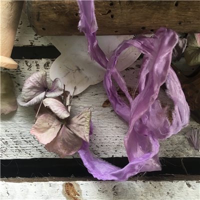 Old Fashion satin ribbon - lavender/levendula