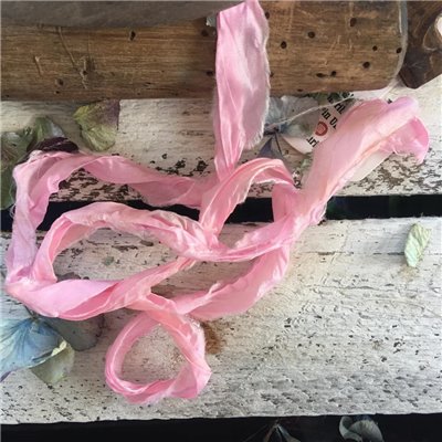 Old Fashion satin ribbon - candy pink/cukorka rózsaszín