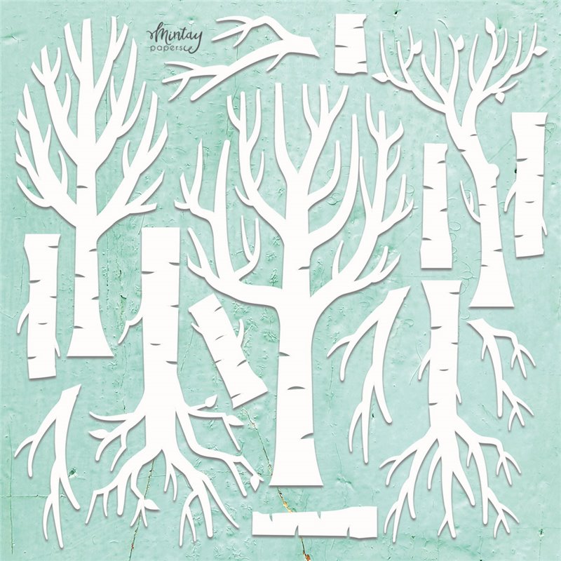 Mintay Chippies - Decor - Trees - 14 pcs