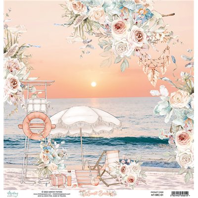 12 x 12 Paper Set - Sunset Beach maxi