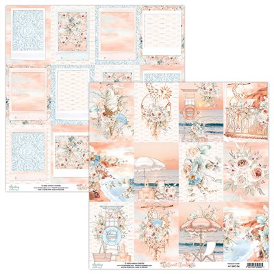 12 x 12 Paper Set - Sunset Beach maxi