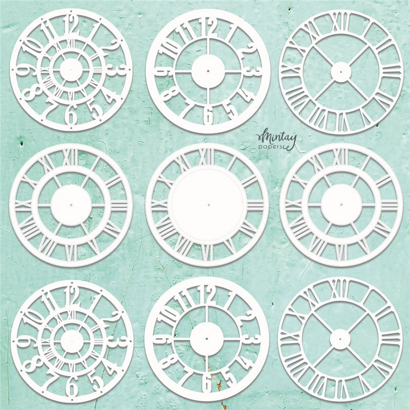 Mintay Chippies - Decor - Clocks Set