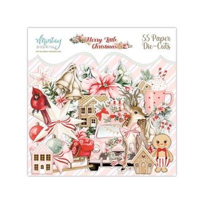 Paper Die-Cuts - Merry Little Christmas, 53 pcs
