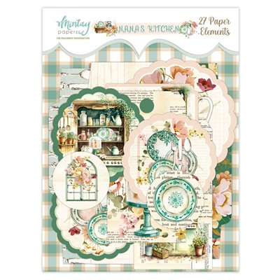 Paper Elements - Nana's Kitchen, 27 pcs