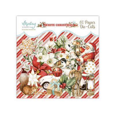 Paper Die-Cuts - White Christmas, 60 pcs