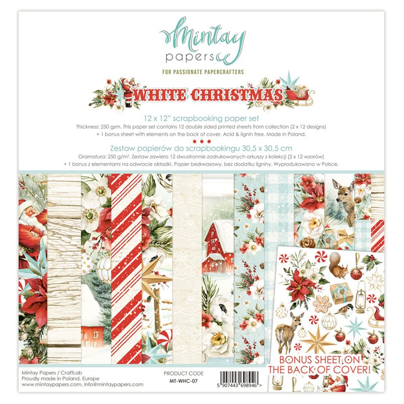 White Christmas - 12'x12'-es maxi kollekció