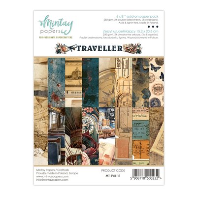 6 x 8 Add-On Paper Pad - Traveller