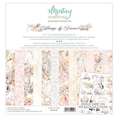 12 x 12 Paper Set - Alwas & Forever