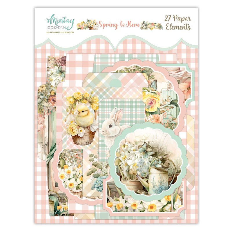 Paper Elements - Spring is Here, 27 pcs