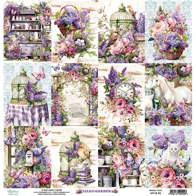 12 x 12 Paper Set - Lilac Garden